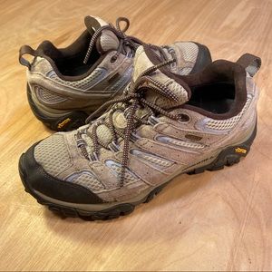 Merrell Womens Moab 2 Dusty Olive Hiking Shoes 9.5